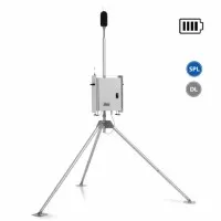 Delta Ohm HD2011NMT [HD2011NMT.K2] Out Door (IP65) Environmental Noise Monitoring Station - Basic Kit – Battery Powered - 3G Remote Control