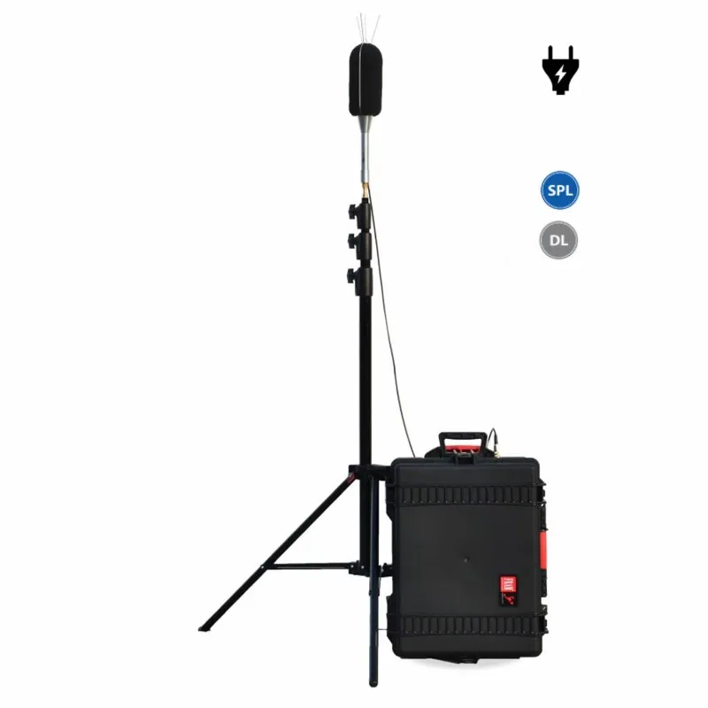 Delta Ohm HD2011NMT [HD2011NMT.K8] Out Door (IP67) Portable Environmental Noise Monitoring Station - Basic Kit – Battery Supply from Main - 3G Remote Control