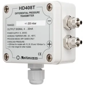 Delta Ohm HD4V8T Relative and Differential Pressure Transmitters