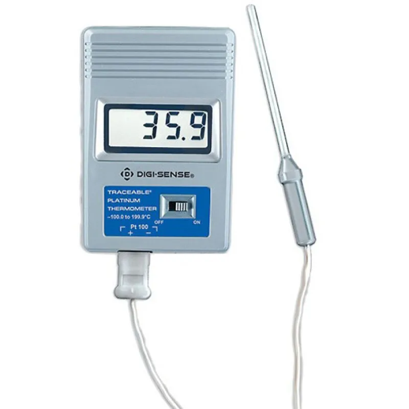 Digi-Sense 86460-06 [WD-86460-06] Remote-Monitoring RTD Thermometer with NIST-Traceable Calibration