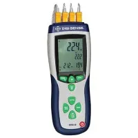 Digi-Sense 20250-20 Type K 4-Input Data Logging Thermocouple Thermometer -328 to 2501° F -328 to 2501° F  (-200 to 1372° C)