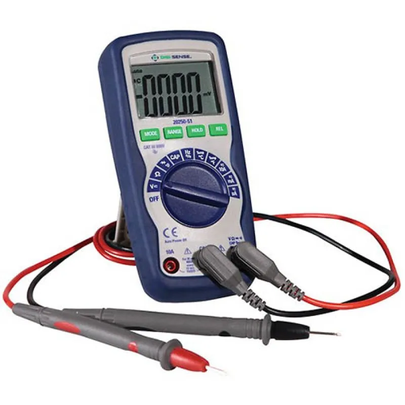 Digi-Sense 20250-51 [WD-20250-51] Compact Digital Multimeter, Auto-Ranging with NIST-Traceable Calibration