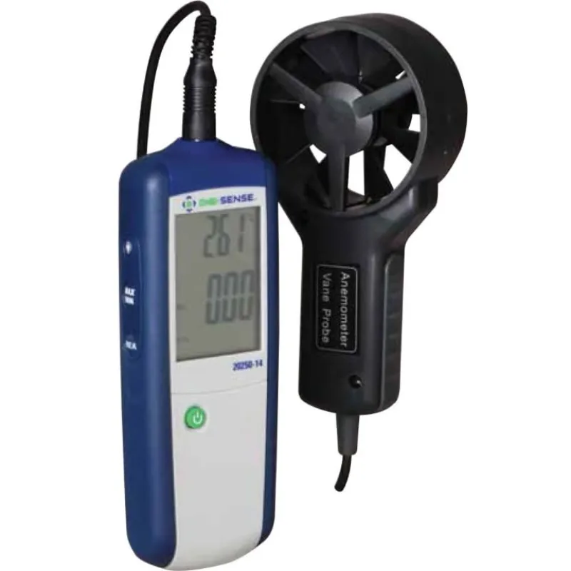 Digi-Sense 20250-14 [WD-20250-15] Vane Thermo-Anemometer w/ NIST Traceable Calibration