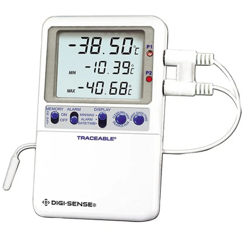Digi-Sense 37804-05 [WD-37804-05] High-Accuracy RTD Digital Thermometer with NIST-Traceable Calibration, Bullet Probe