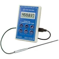 Digi-Sense 37804-07 [WD-37804-07] Scientific Single-Input RTD Thermometer with NIST-Traceable Calibration, Bullet Probe