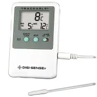 Digi-Sense 94460-71 [WD-94460-71] Fridge/Freezer Digital Thermometer with NIST-Traceable Calibration, 5 mL Bottle Probe