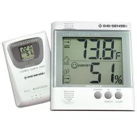 Digi-Sense 94460-84 [WD-94460-84] Wireless Thermometer and Humidity Set with NIST-Traceable Calibration, 1 Remote Module