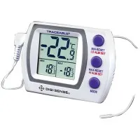 Digi-Sense 94460-88 [WD-94460-88]  Jumbo Refrigerator/Freezer Thermometer with NIST-Traceable Calibration, Wire Probe