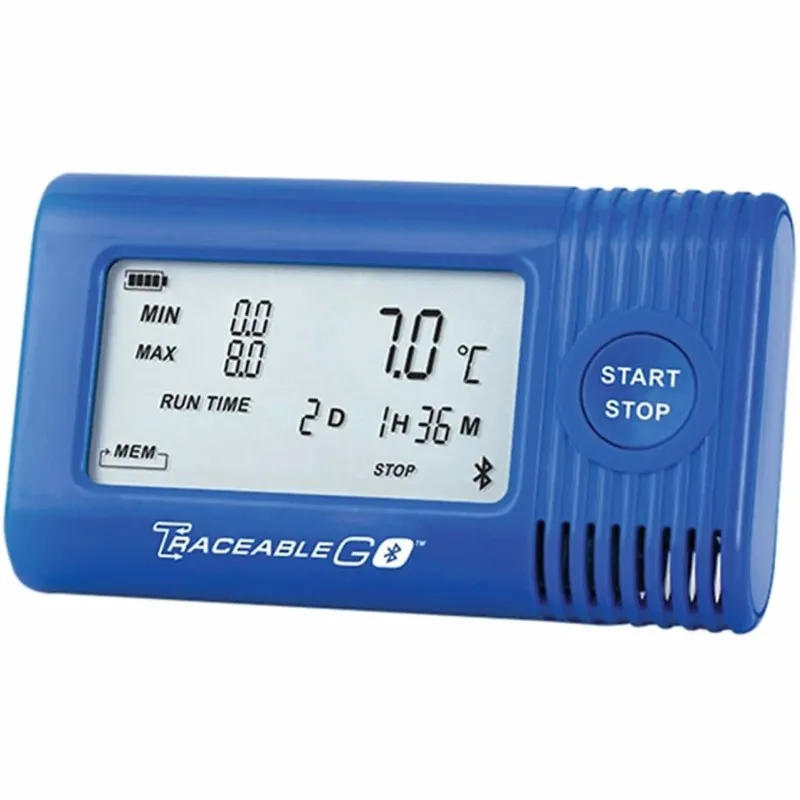 Digi-Sense 18004-12 [WD-18004-12] Traceable Bluetooth Temperature Data Logger, -4 to 158°F (-20 to 70°C)