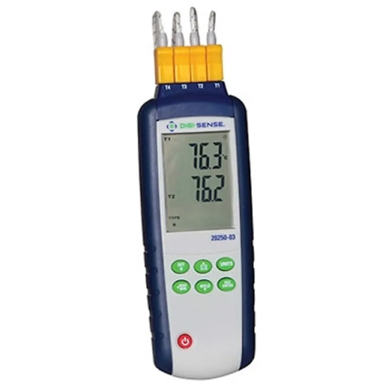 Digi-Sense WD-20250-03 [WD-20250-03] 4 Input Data Logging Thermocouple Thermometer