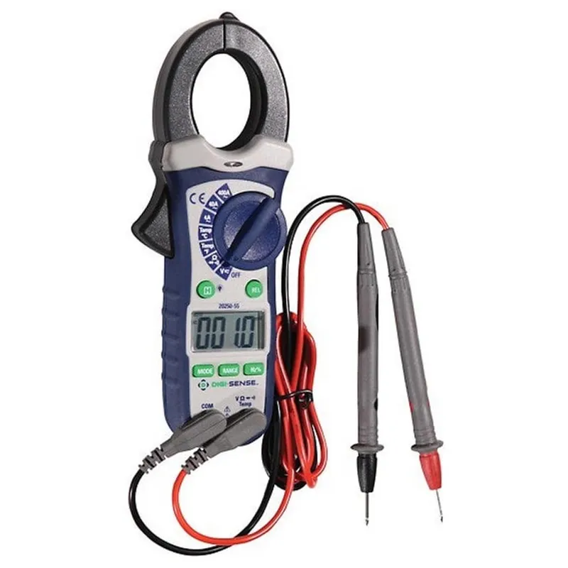 Oakton Digi-Sense WD2025055 [WD-20250-55] 600V AC/DC Auto Ranging AC Clamp Meter w/ NIST Traceable Calibration