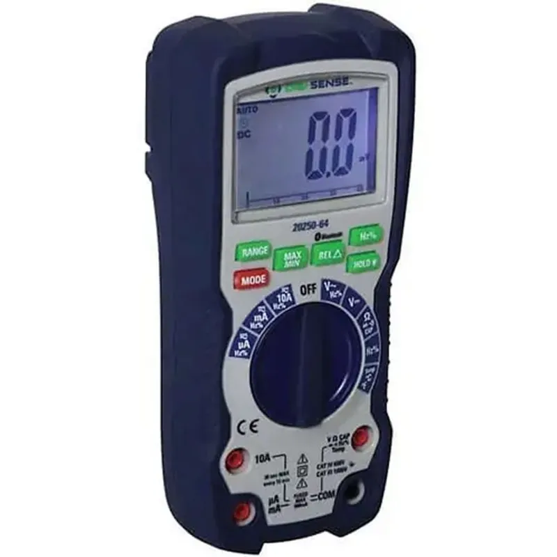 Digi-Sense 20250-64 [WD-20250-64] Heavy-Duty Industrial Digital Multimeter with Bluetooth Connectivity