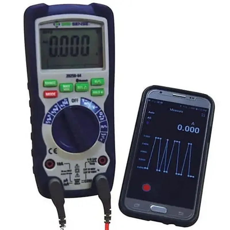 Digi-Sense 20250-64 [WD-20250-64] Heavy-Duty Industrial Digital Multimeter with Bluetooth Connectivity