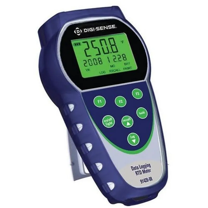 Digi-Sense 91428-08 [WD-91428-08] Temp-360 Single-Input Datalogging RTD Thermometer