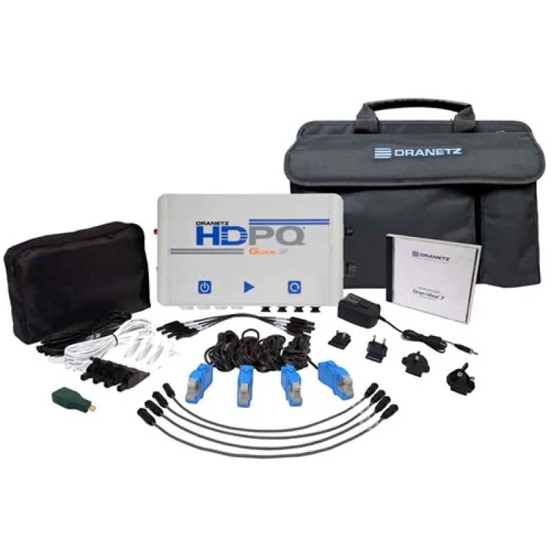 Dranetz HDPQ Guide SP [HDPQ-SPGA550PKG] Power Quality Analyzer Kit , 100A