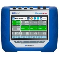Dranetz HDPQ Xplorer 400 [HDPQ-X4APKG] Power Analyzer Starter Kit, NO CT's., 400 Hz