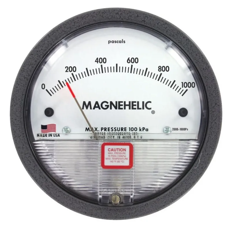 Dwyer 2000 Series Magnehelic Pressure Gauges (Pascals)