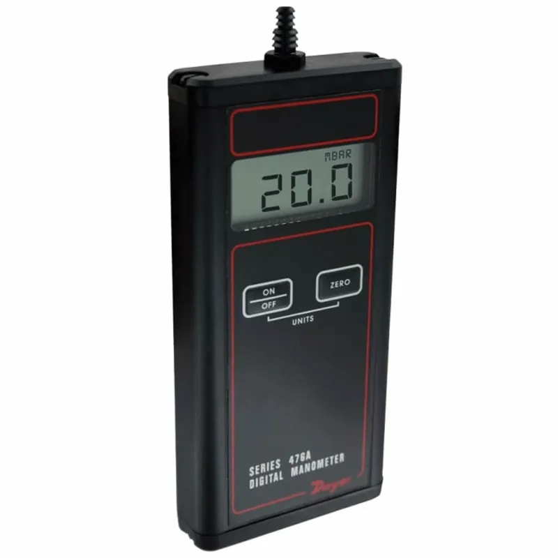 Dwyer 476A [476A-0] Digital Manometer, 20 - 20 in. w.c