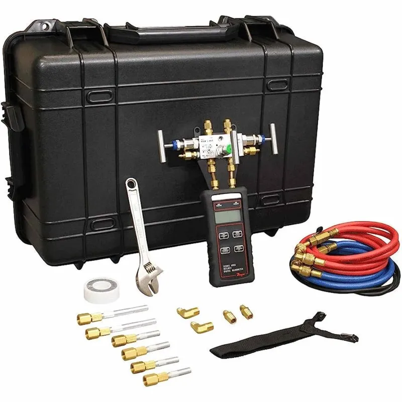 Dwyer 490A [490A-5-HKIT] Handheld Digital Manometer Kit, 0 to 500 psi (0 to 3448 kPa)