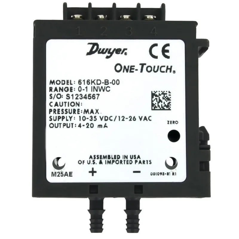 Dwyer 616KD Differential Pressure Transmitter