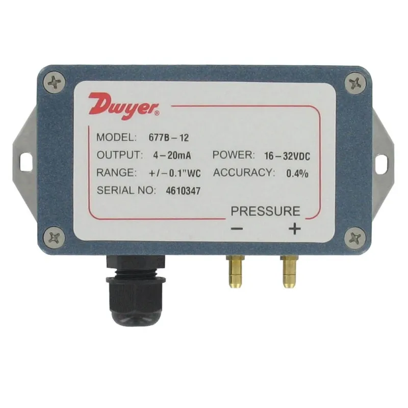 Dwyer 677B Differential Pressure Transmitters