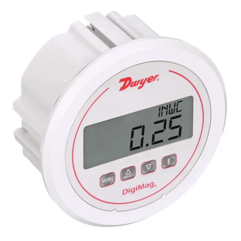 Dwyer DigiMag DM-1000 Series [DM-1102] Digital Differential Pressure Gauge 0-0.25" w.c.