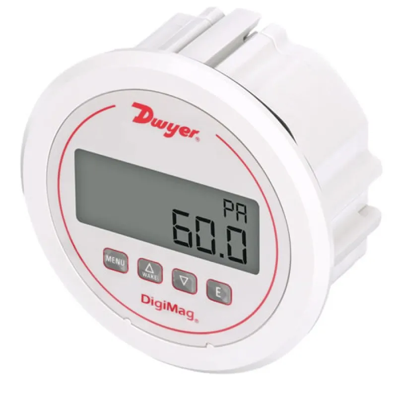 Dwyer DigiMag DM-1000 Series [DM-1102] Digital Differential Pressure Gauge 0-0.25" w.c.