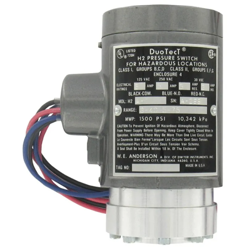 Dwyer H2 Pressure Switch