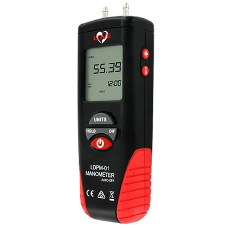 Dwyer LDPM [LDPM-01] Digital Differential Pressure Manometer, 55.4 in. w.c.