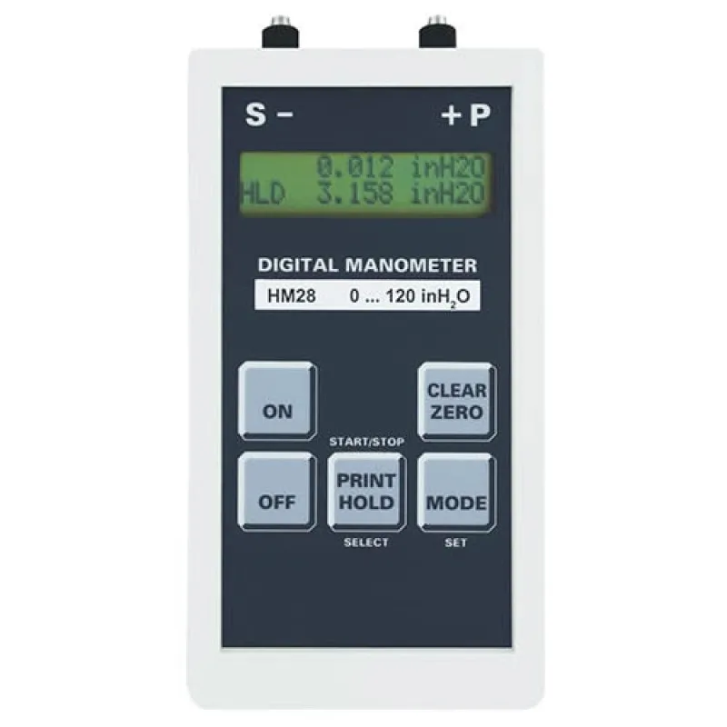 Dwyer MH28 [HM28D3B10000] Love Controls Differential Manometer, 0 to 10 inH2O