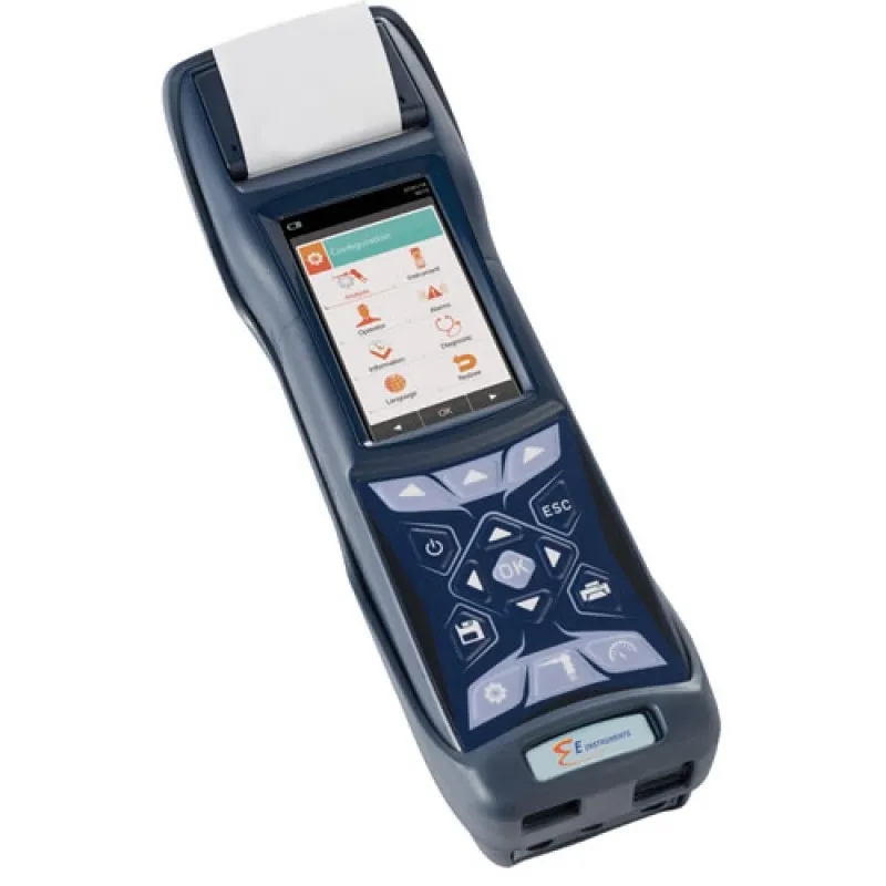 E Instruments BTU1500 [BTU1500-1] Combustion Gas Analyzer Built-in Printer, O2, CO, CO2