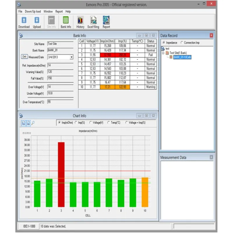 Eagle Eye IBEX [IBEX-ULTRA] Intelligent Battery Examiner Kit with Exmons Ultra Software