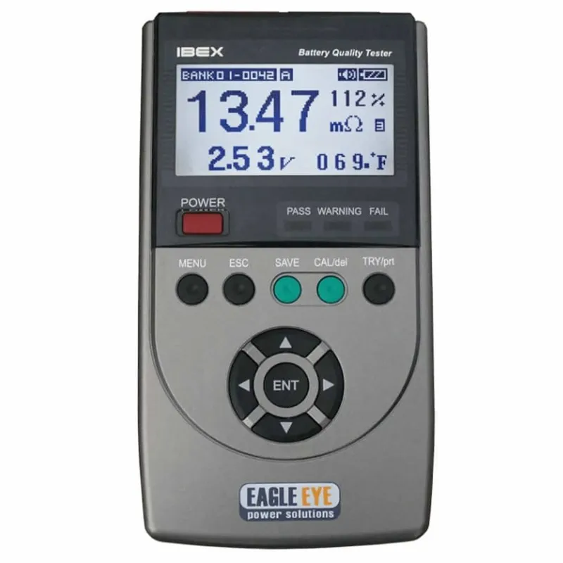 Eagle Eye IBEX PRO [IBEX-PRO-B] Portable Resistance Battery Tester (Body Only)