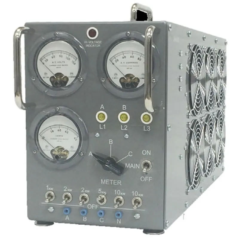 Eagle Eye AC-LB-Series [LB-400-72] AC Portable Load Bank, 3-Phase, 200VAC, 400 Hz, 72 KW in 8 - 9 KW Steps