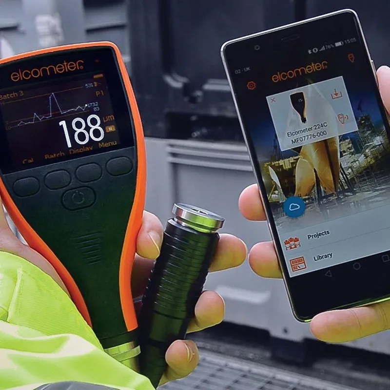 Elcometer 224 Digital Surface Profile Gauge with Integral Probe