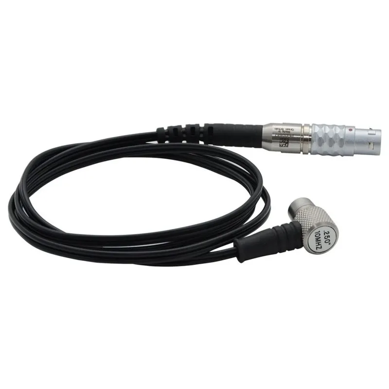 Elcometer TXC5M00CP-4  5MHz, 1/4"Ø Dual Element Potted Right Angle Transducer with Certified