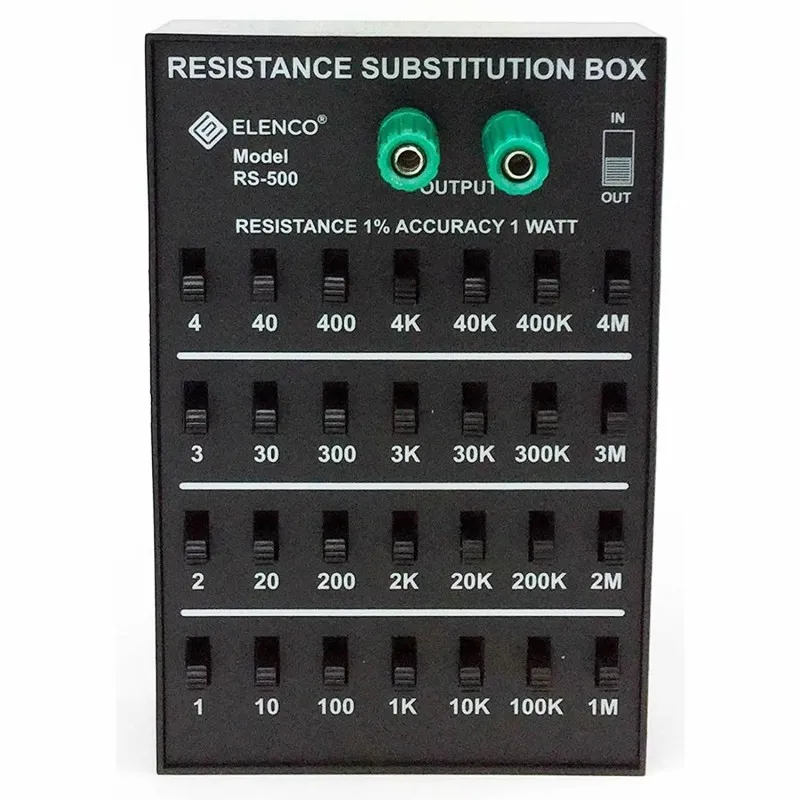 Elenco RS500 [RS-500] Resistance Decade Box