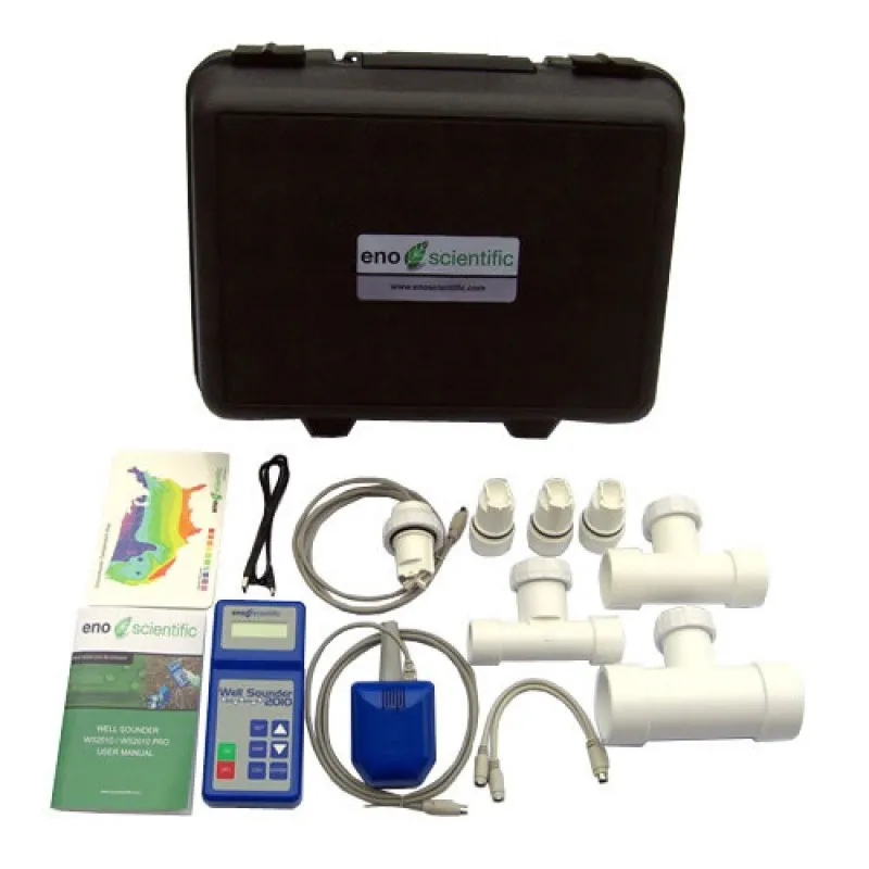 Eno Scientific 2100 Flow Meter kit with Well Sounder 2010 PRO Water Level Meter