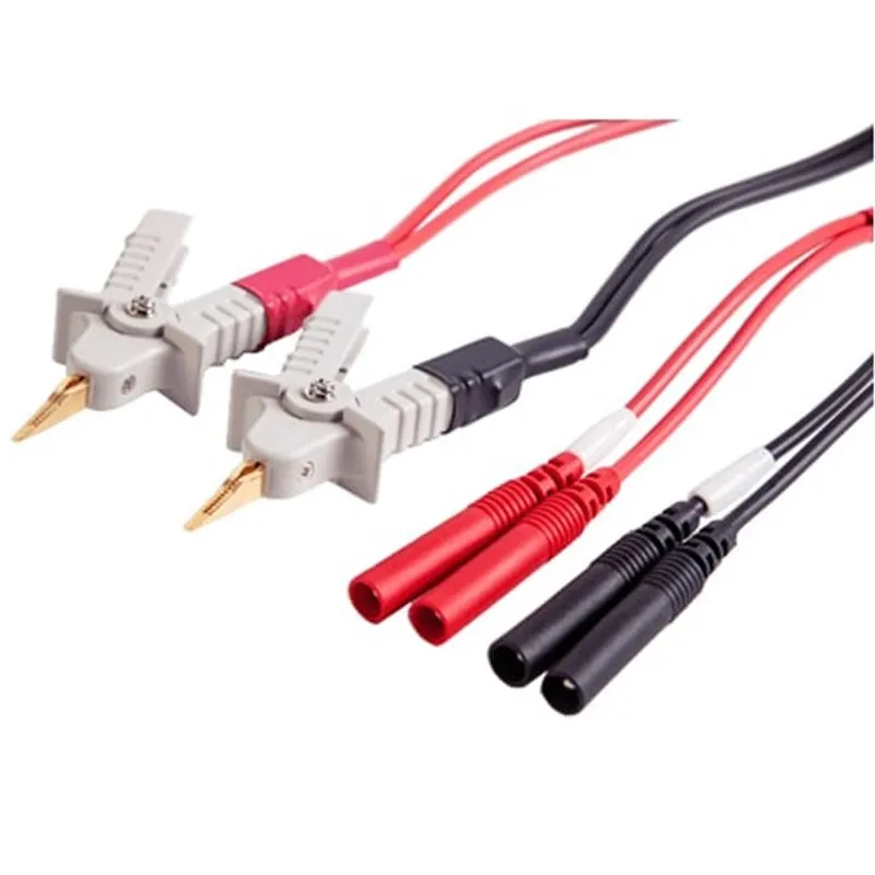 Extech 380465 Spare Kelvin Clip Test Lead Set for Milliohm Meter Models 380460 and 380462