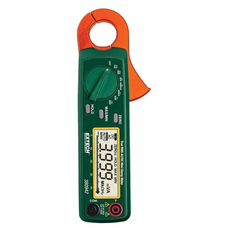 Extech 380942 30A True RMS AC/DC Mini Clamp Meter