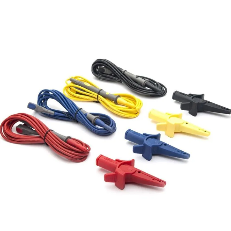 Extech 382000 Voltage Test Leads with Alligator Clips