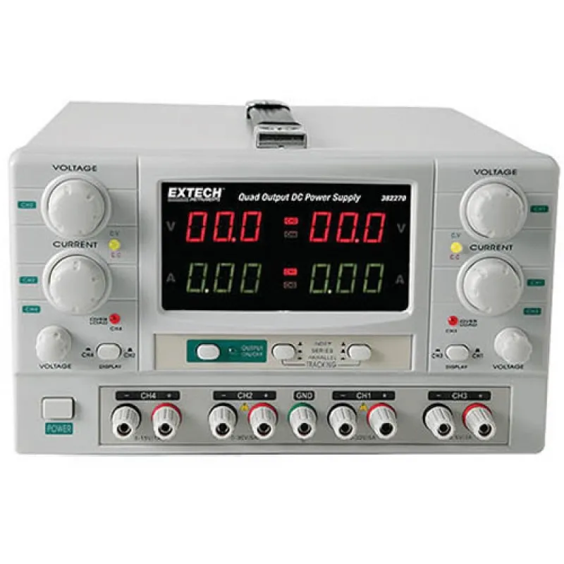 Extech 382270 Quad Output DC Power Supply