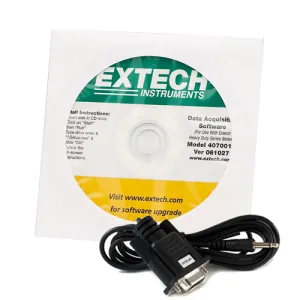 Extech 407001 Data Acquisition Software For Heavy Duty Series Meters*DISCONTINUED SEE Extech 407001-USB*