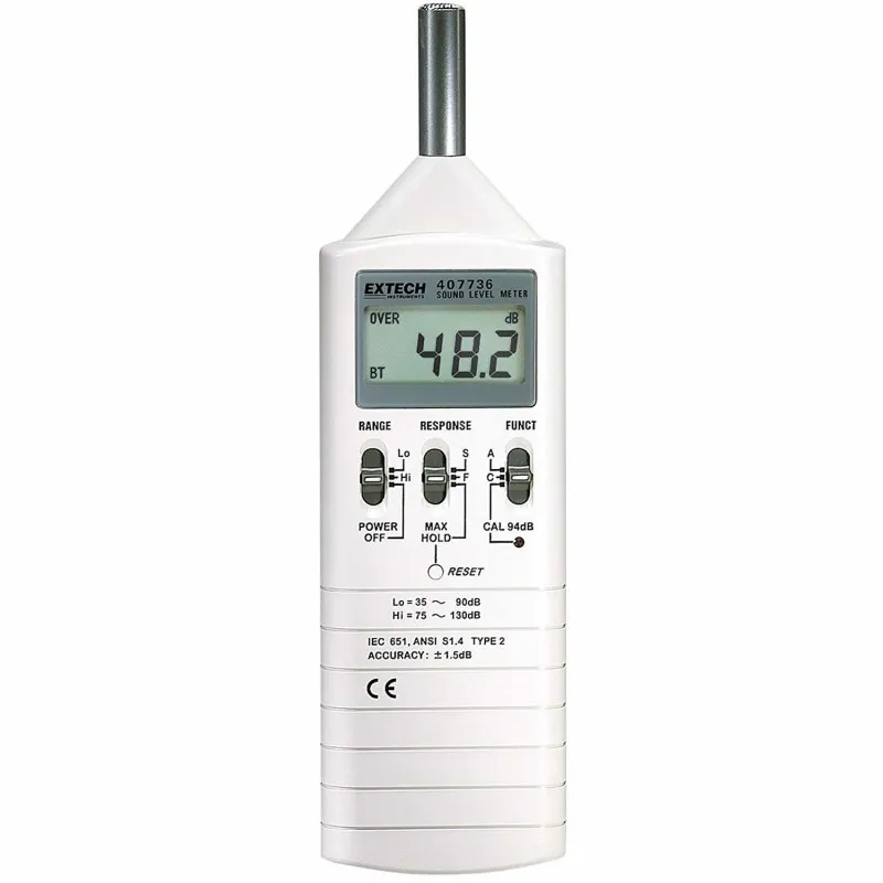 Extech 407736 [407736] Dual Range Sound Level Meter