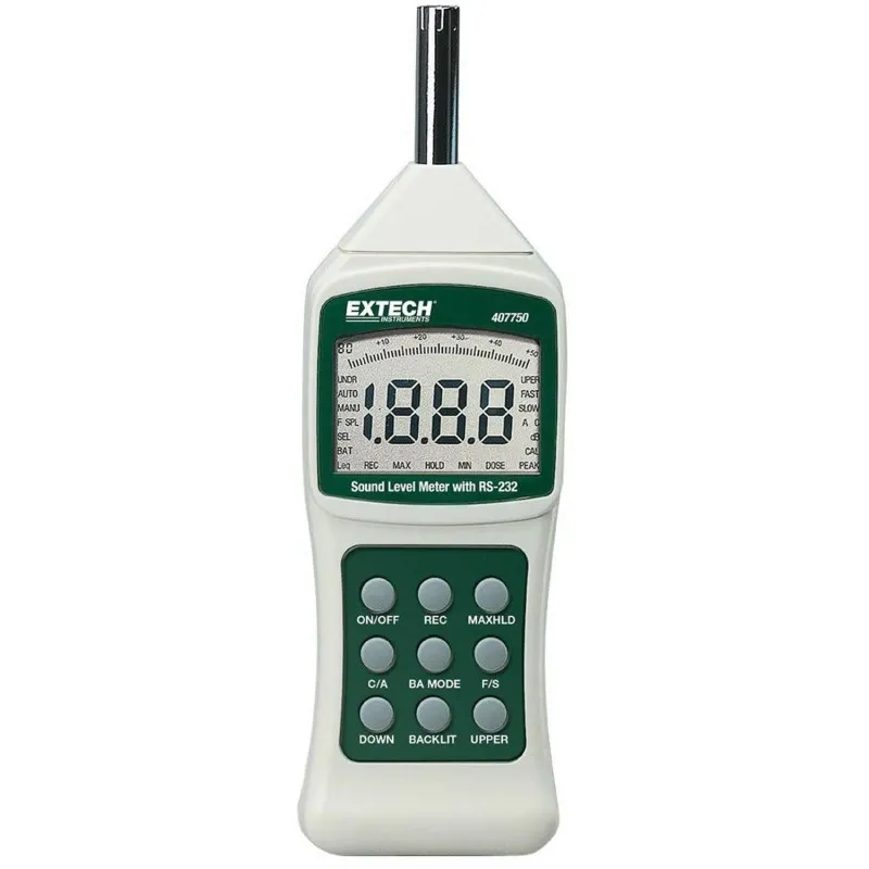 Extech 407750 [407750] Sound Level Meter with PC Interface