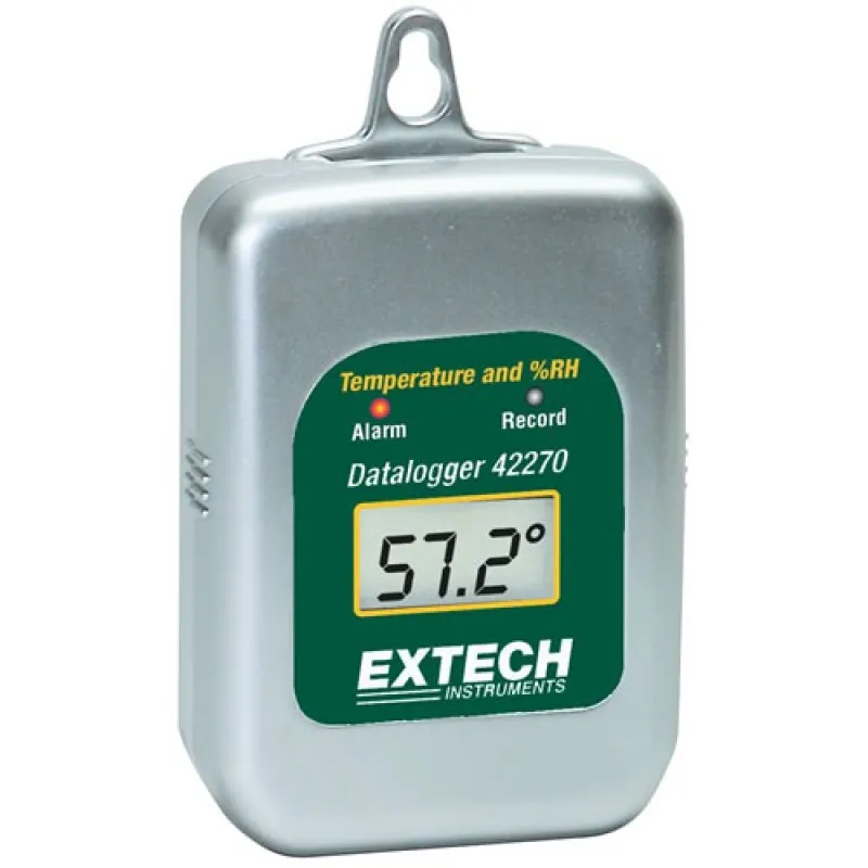 Extech 42270 Temperature / Humidity Data Logger Module, -40 to 185°F (-40 to 85°C)
