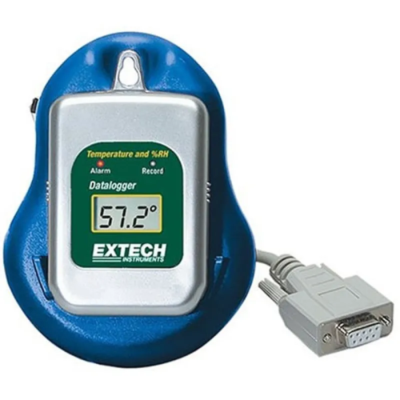 Extech 42275 Temperature / Humidity Datalogger Kit, -40 to 185°F (-40 to 85°C)