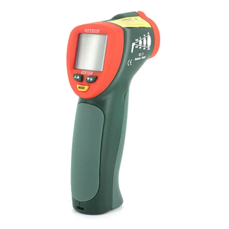 Extech 42510A Mini Infrared Thermometer with Laser Pointer -58 to 1200°F (-50 to 650°C)
