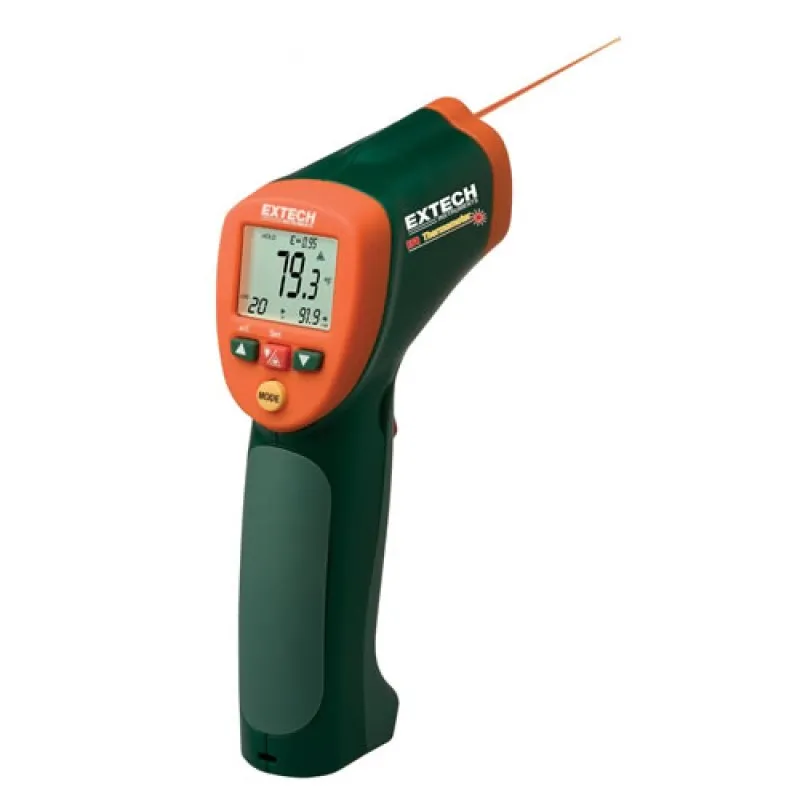 Extech 42515 [42515] InfraRed Thermometer with Type K Input -58 to 1472°F (-50 to 800°C)