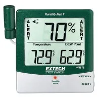 Extech 445815 [445815-NISTL] Hygro-Thermometer Humidity Alert W/ Limited (75%) NIST Calibration Certificate